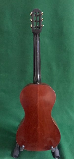 1826 Metzler Parlour Guitar Back