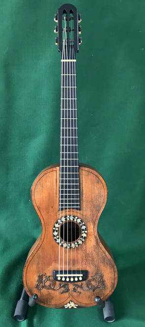 1826 Metzler Parlour Guitar Front