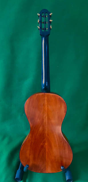 1826 Metzler Parlour Guitar Back